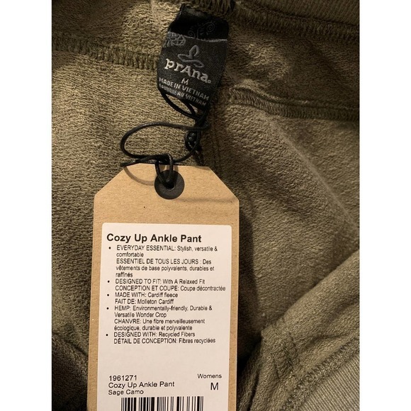 NWT | prAna Women’s Cozy Up Ankle Pants - Picture 10 of 11